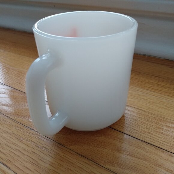 Vintage Milkglass Mug "Pete's Auto Centre" Retro Car Mechanic #1 - Picture 7 of 12